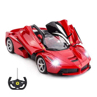 1:14 RC Ferrari LaFerrari Car with Butterfly Doors – Red Remote Control Sports Car