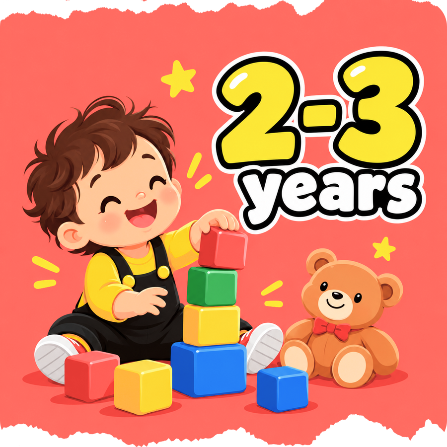 Toys for 2–3 Year Olds – Safe, Educational & Most Popular Picks in the USA