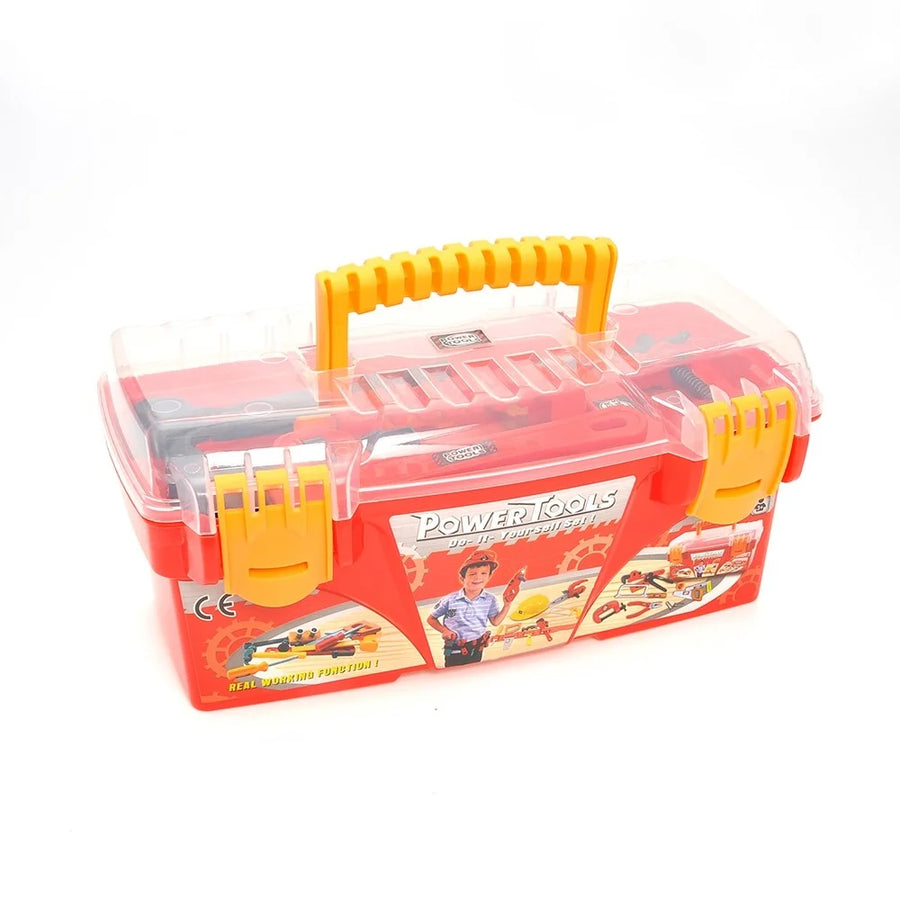 26-Piece Tool Box Playset for Kids – Complete Pretend Play Tool Set