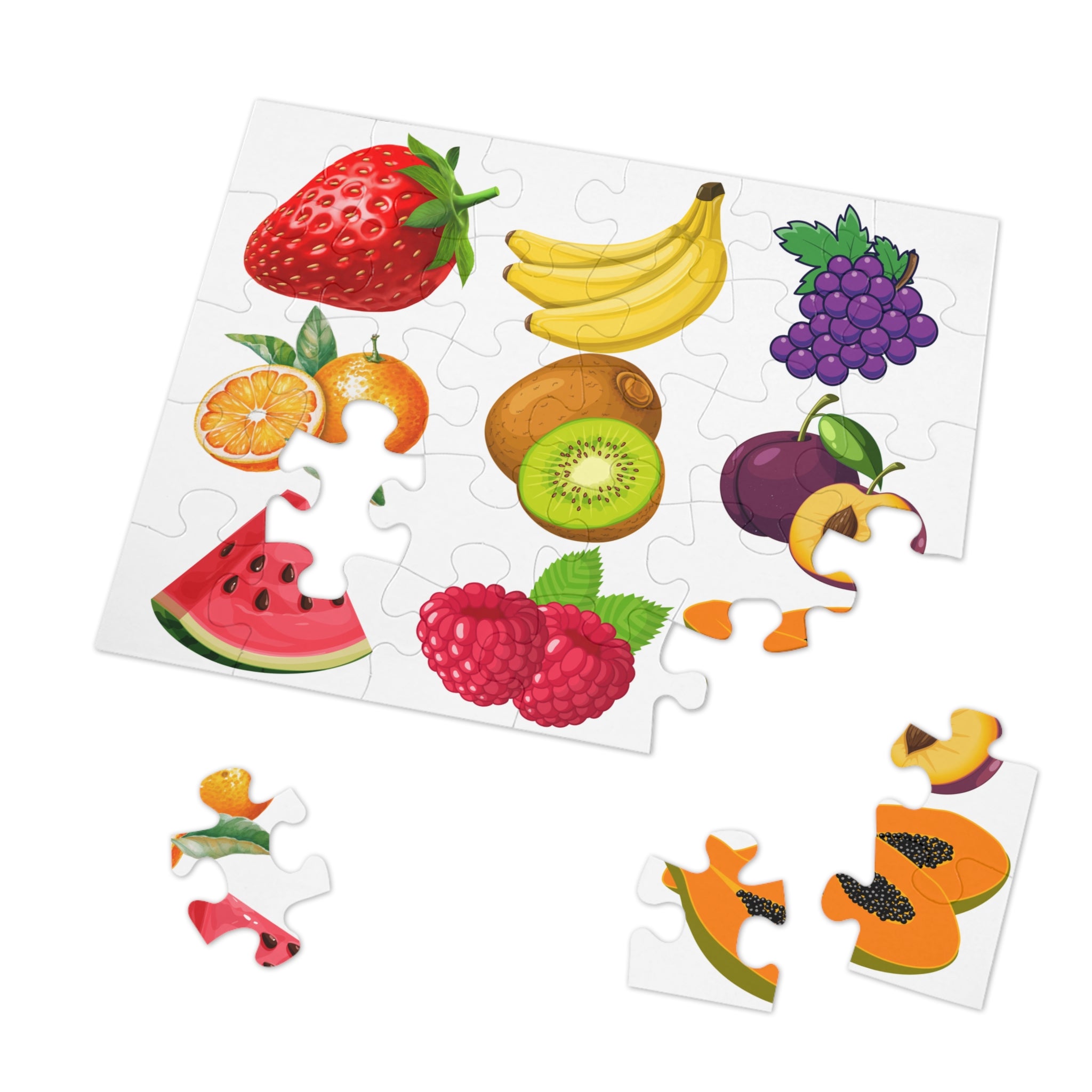 Fruits Puzzle for Kids 30-Piece Jigsaw Puzzle