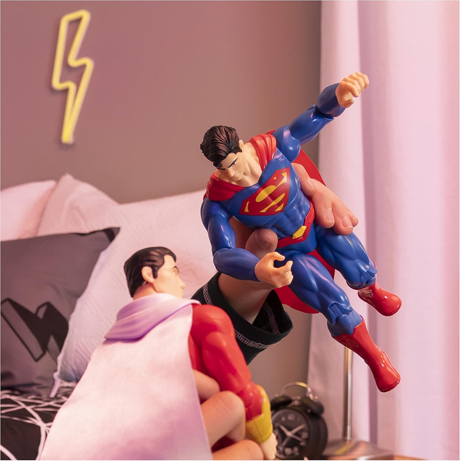 large 12 inch superman action figure