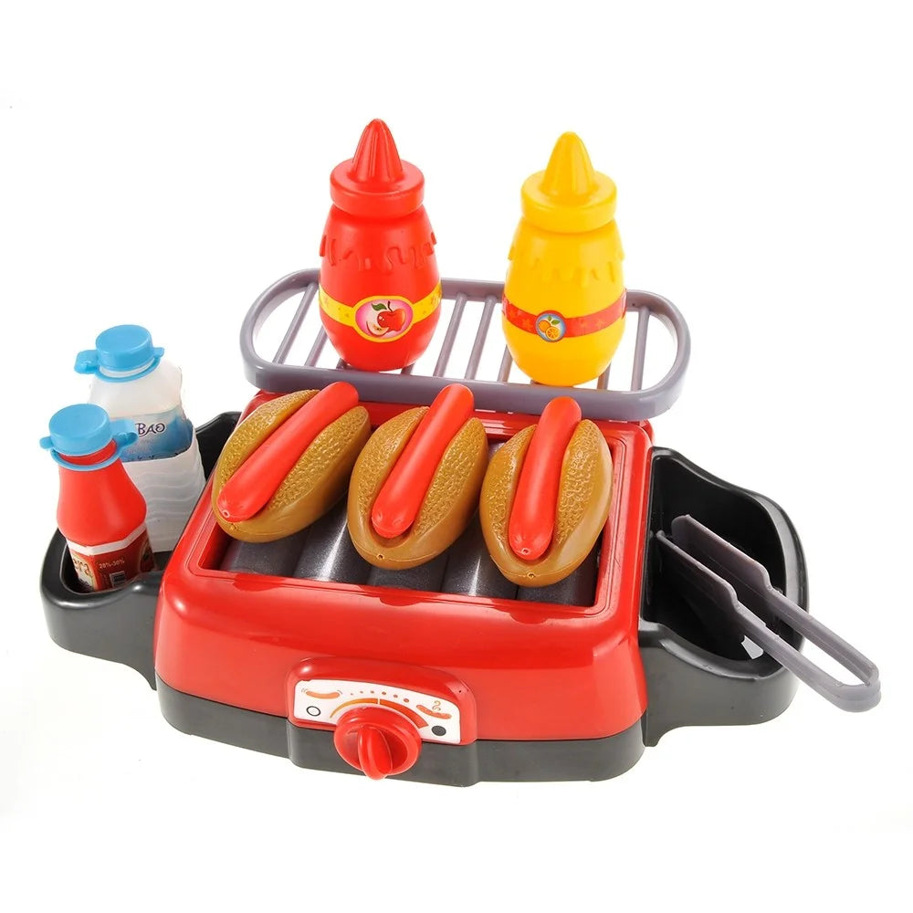 Hot Dog Roller Grill Playset – Fun Pretend Food Cooking Toy for Kids