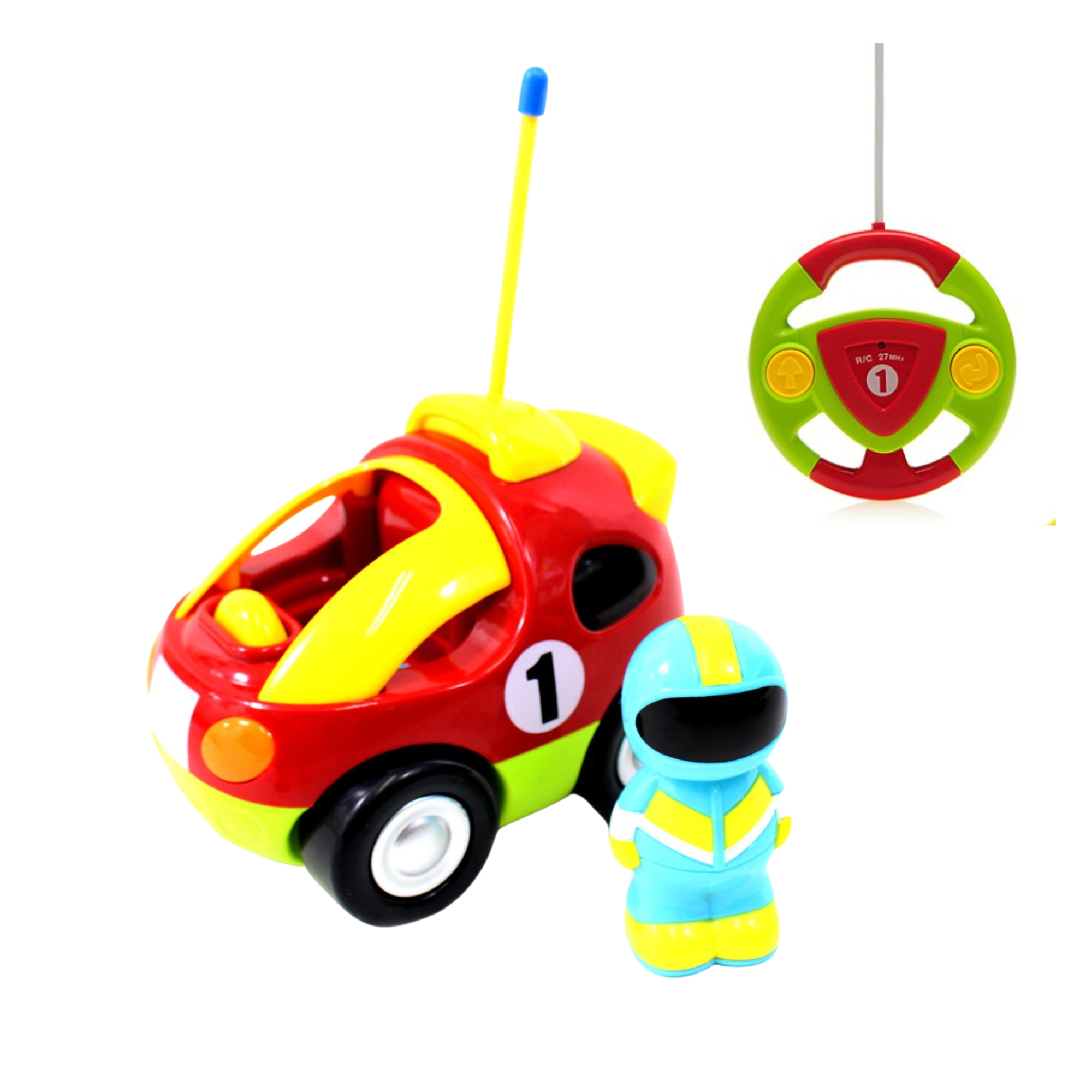 RC Cartoon Race Car - Lightning Fast 4