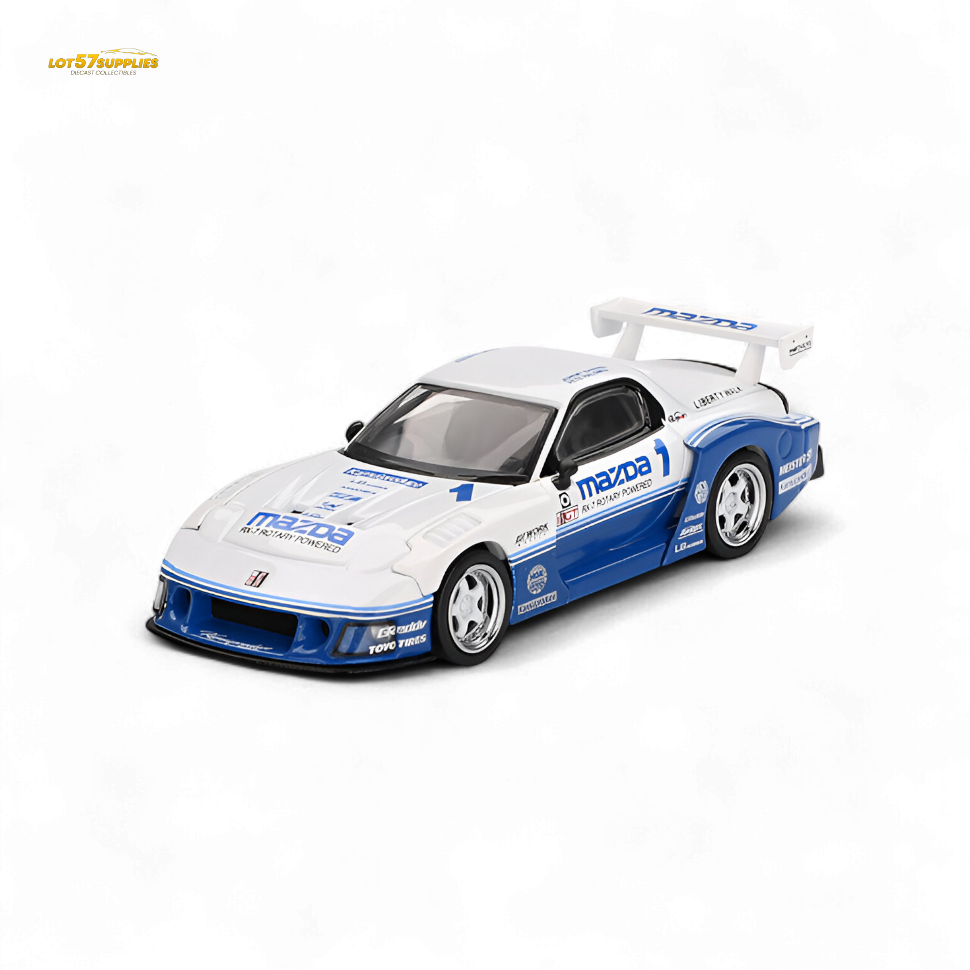 1:64 Scale Mini-GT MAZDA RX-7 LB-Super Silhouette IMSA