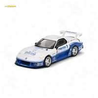 Model car with Mazda branding on a white background