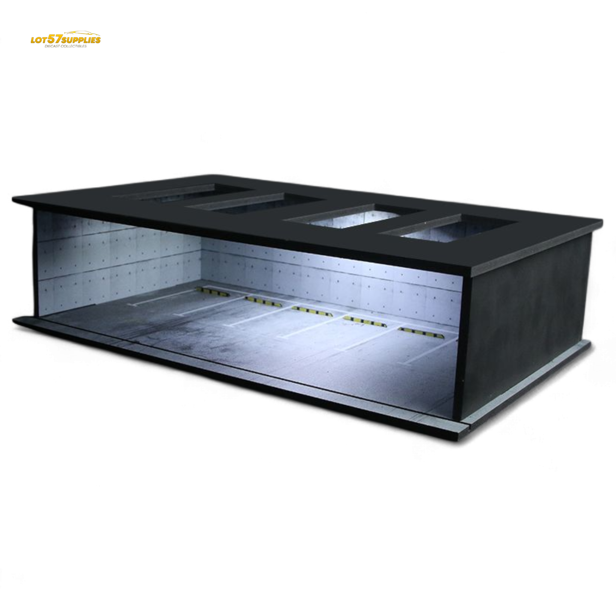 1:64 Scale UNDERGROUND PARKING GARAGE SCENE