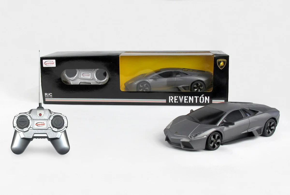 RC Lamborghini Reventón 1:24 Scale – Grey Remote Control Car