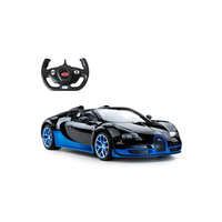 RC Bugatti Veyron Grand Sport Vitesse 1:14 Scale - Black/Blue Supercar