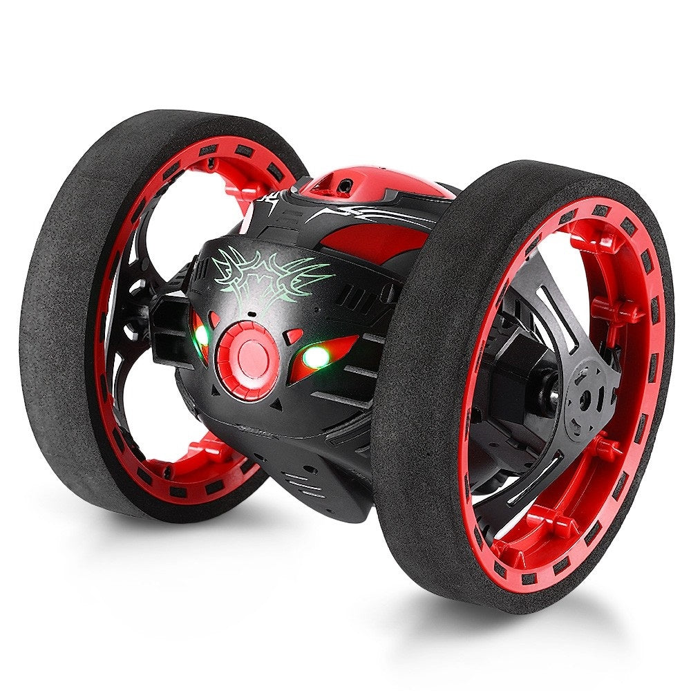 Remote Control Jumping Car – 2.4GHz RC Bounce Car with Flips, Tricks & Rechargeable Battery (Black)