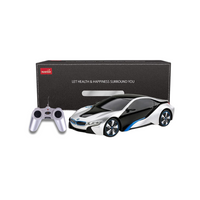 RC BMW i8 - Futuristic Concept Car - 1:24 Scale - Sports Car - Silver