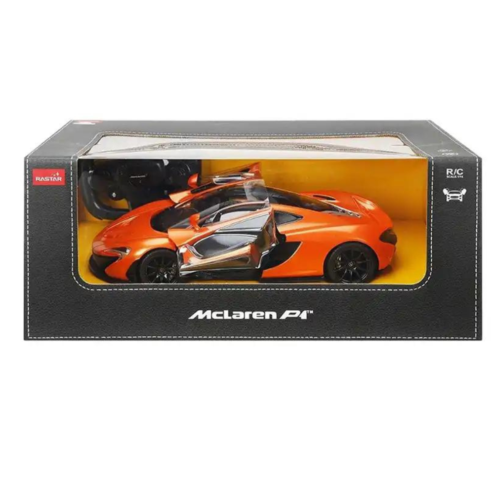 RC McLaren P1 | Open Doors, Lights | 1:14 Scale | Sport Car | Orange