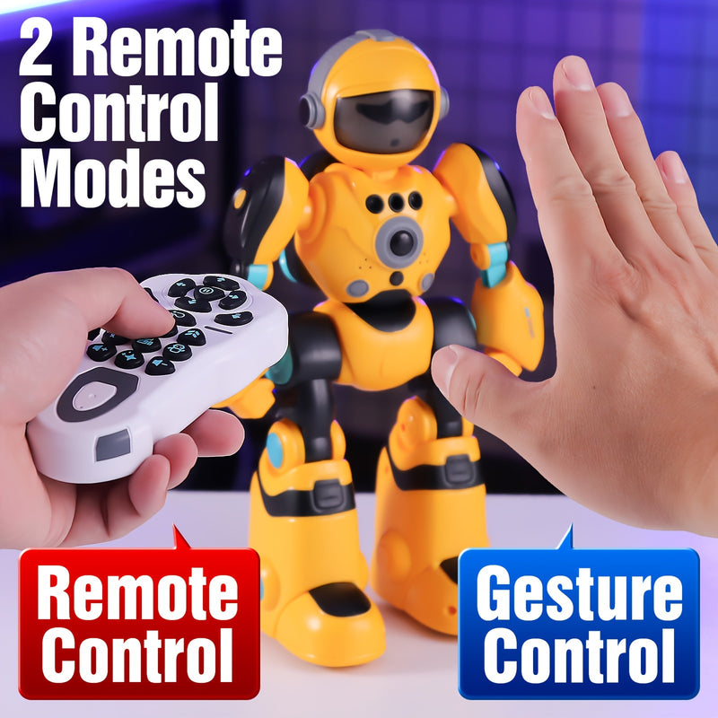 remote control and gesture control modes