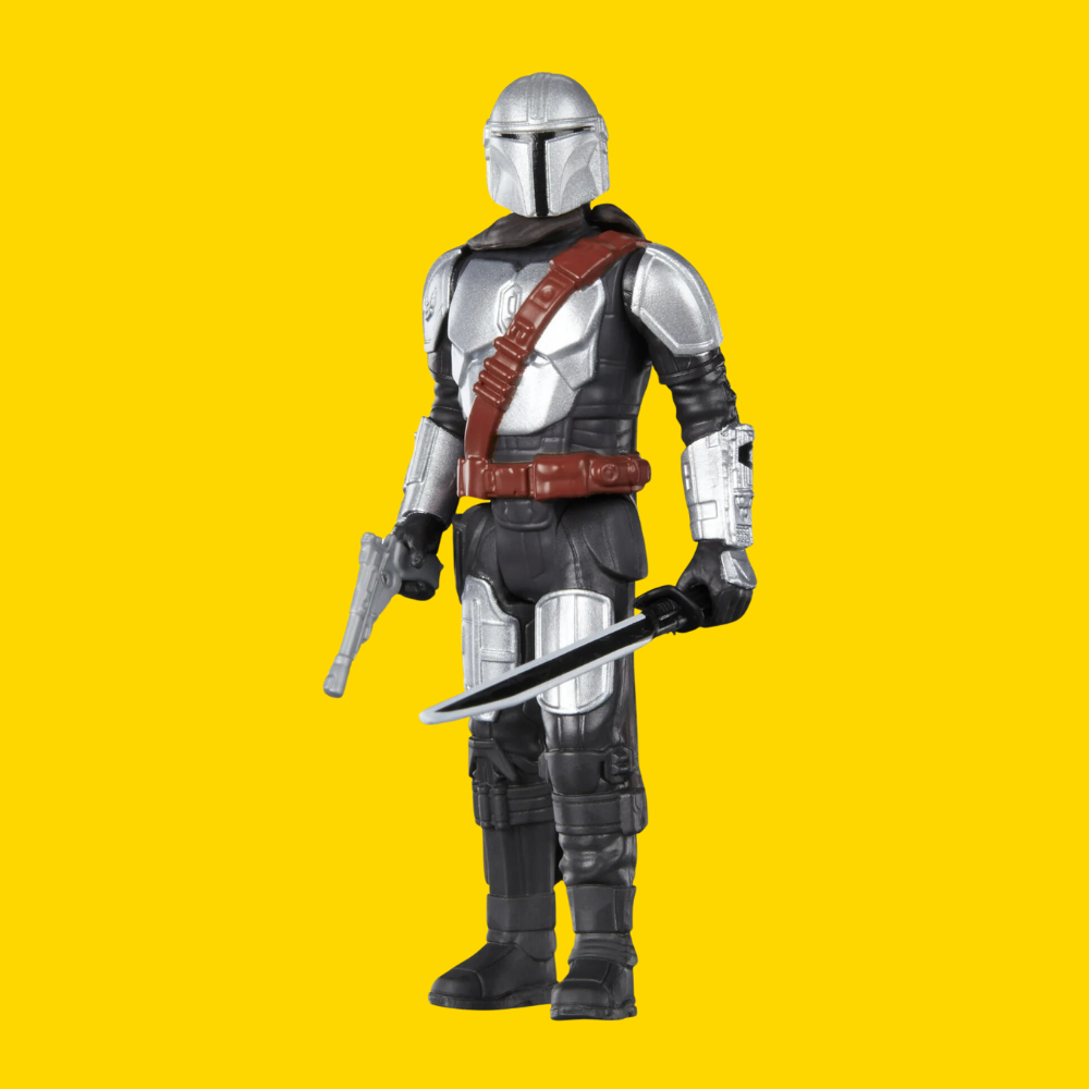 Epic Hero Series The Mandalorian Action Figure & 2 Accessories (4