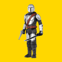 Epic Hero Series The Mandalorian Action Figure & 2 Accessories (4")