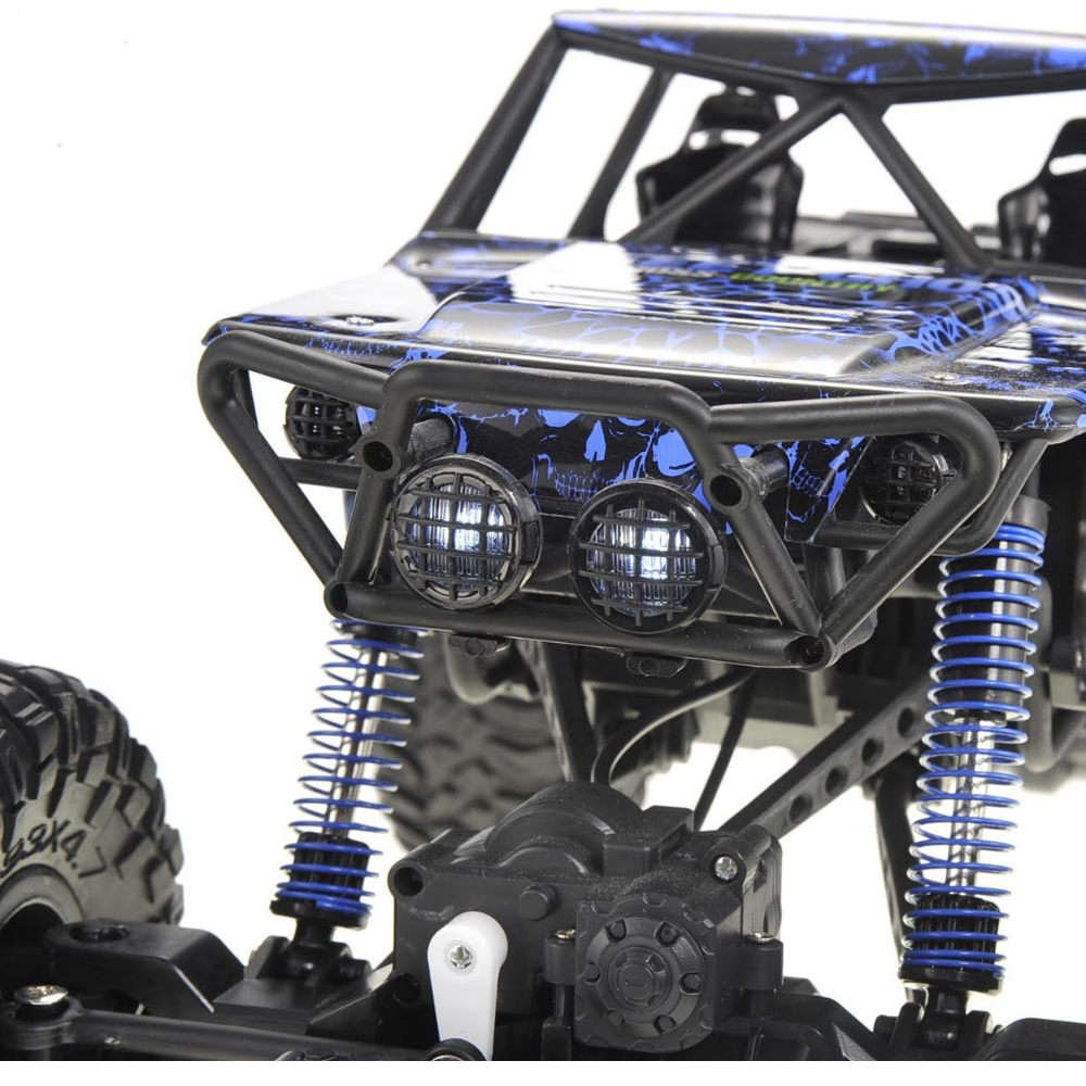 RC Rally Car 1:10 | 4WD Climbing Beast | Rock Crawler Blue