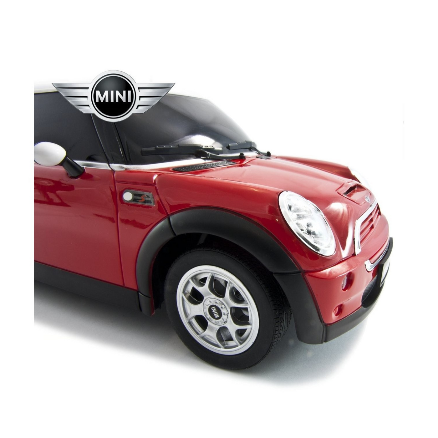 Remote Control Mini Cooper - Licensed Mini Cooper S RC Car 1:14 Scale, Red