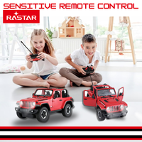 RC Jeep Wrangler 4x4 | Off-Road Fun | 1:14 Scale Remote Control Car – Red