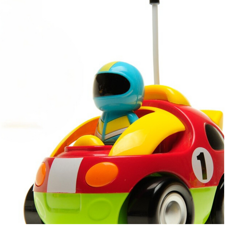RC Cartoon Race Car - Lightning Fast 4"