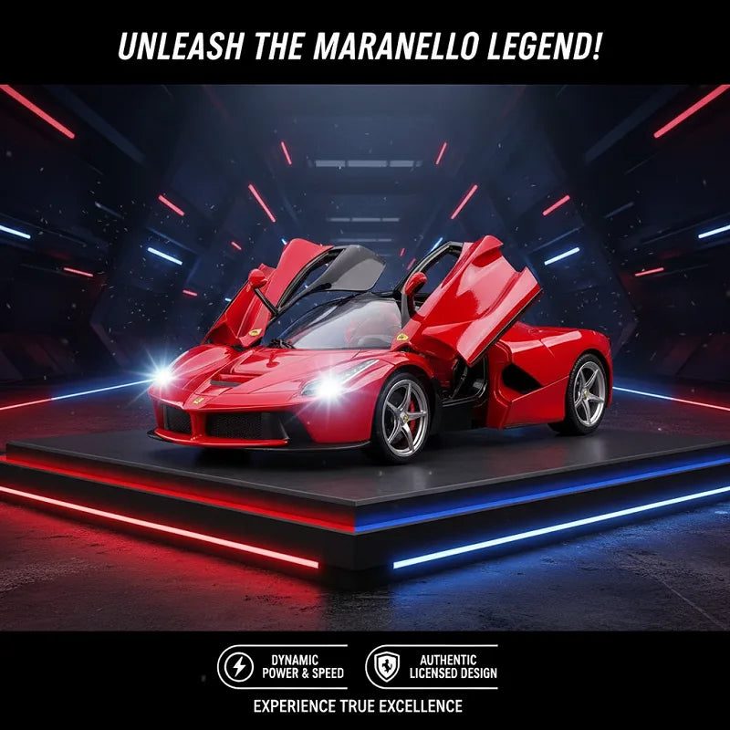1:14 RC Ferrari LaFerrari Car with Butterfly Doors – Red Remote Control Sports Car