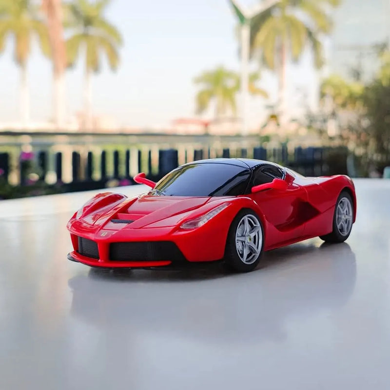 Remote Control Red Ferrari RC Ferrari LaFerrari 1:24 Scale – Red Licensed Remote Control Racing C ...