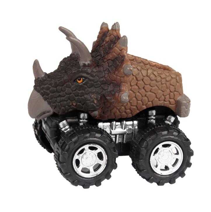 Pull Back Dinosaur Toy Car