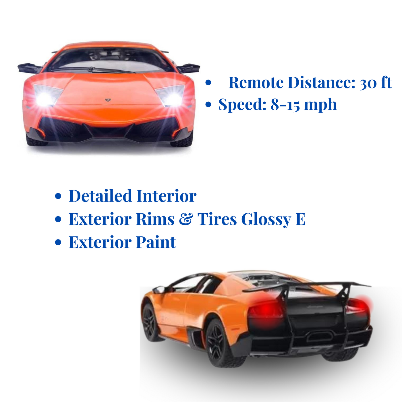 RC Lamborghini Murcielago 1:14 - High-Speed Remote Control Sports Car