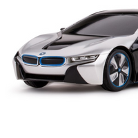 RC BMW i8 - Futuristic Concept Car - 1:24 Scale - Sports Car - Silver