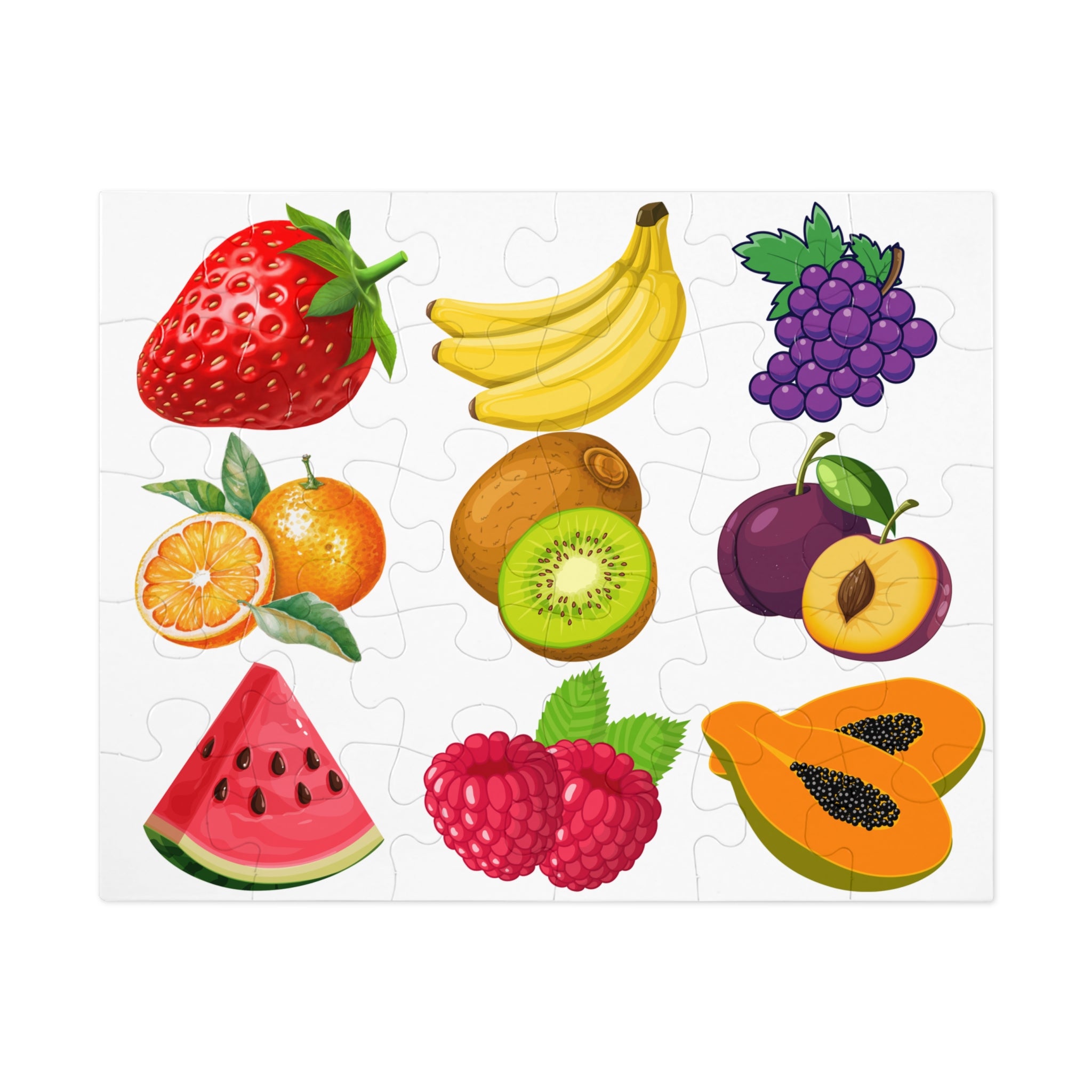 Fruits Puzzle for Kids 30-Piece Jigsaw Puzzle