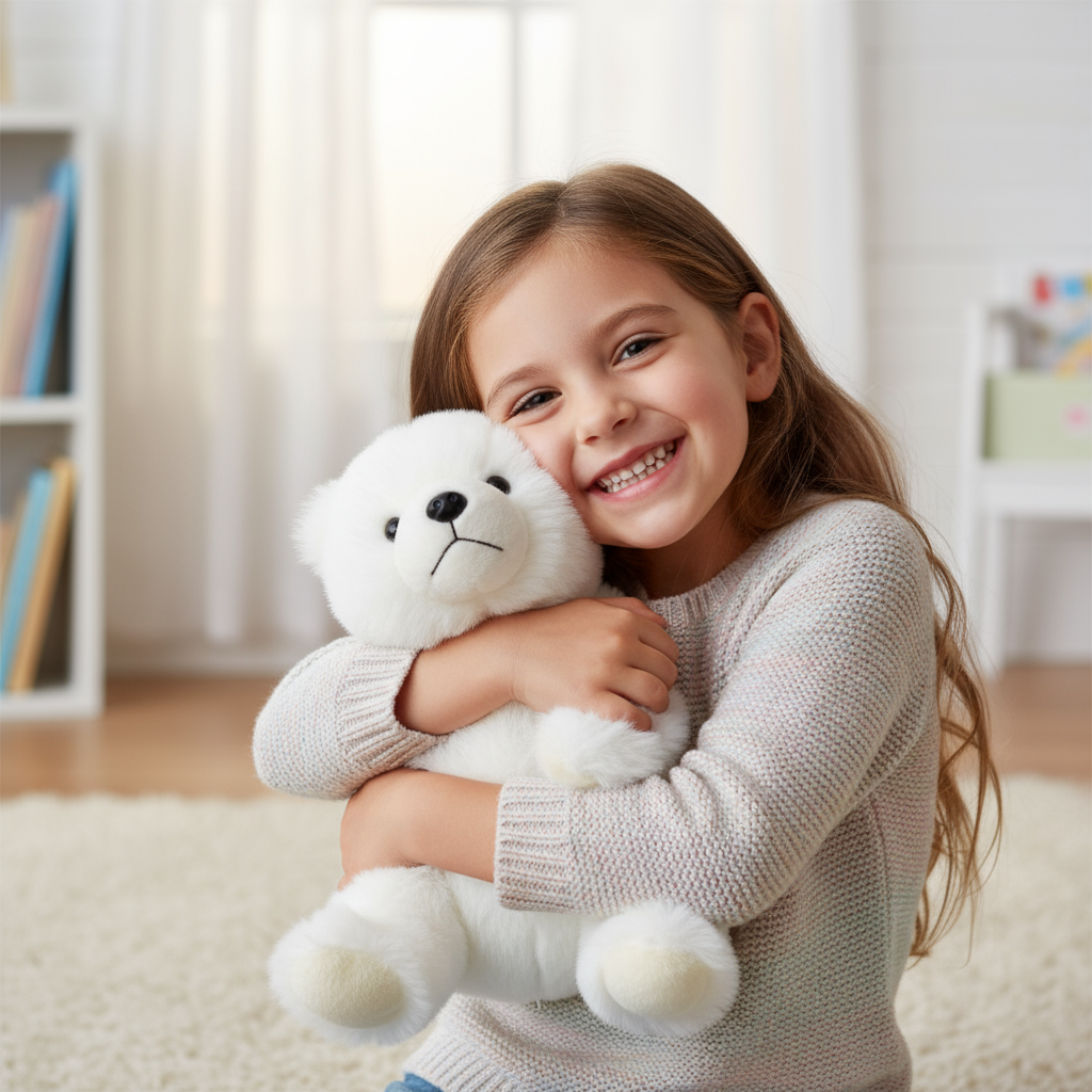 13-inch Frosty Bear Stuffed Animal Plush Toy