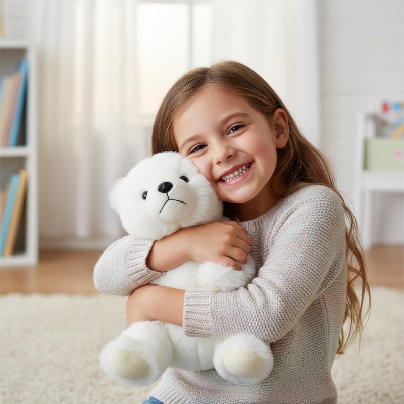 13-inch Frosty Bear Stuffed Animal Plush Toy