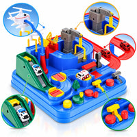 Magnetic Car Track Playset for Kids