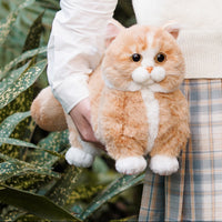 Ginger Cat Bag – Plush Shoulder Bag for Cat Lovers