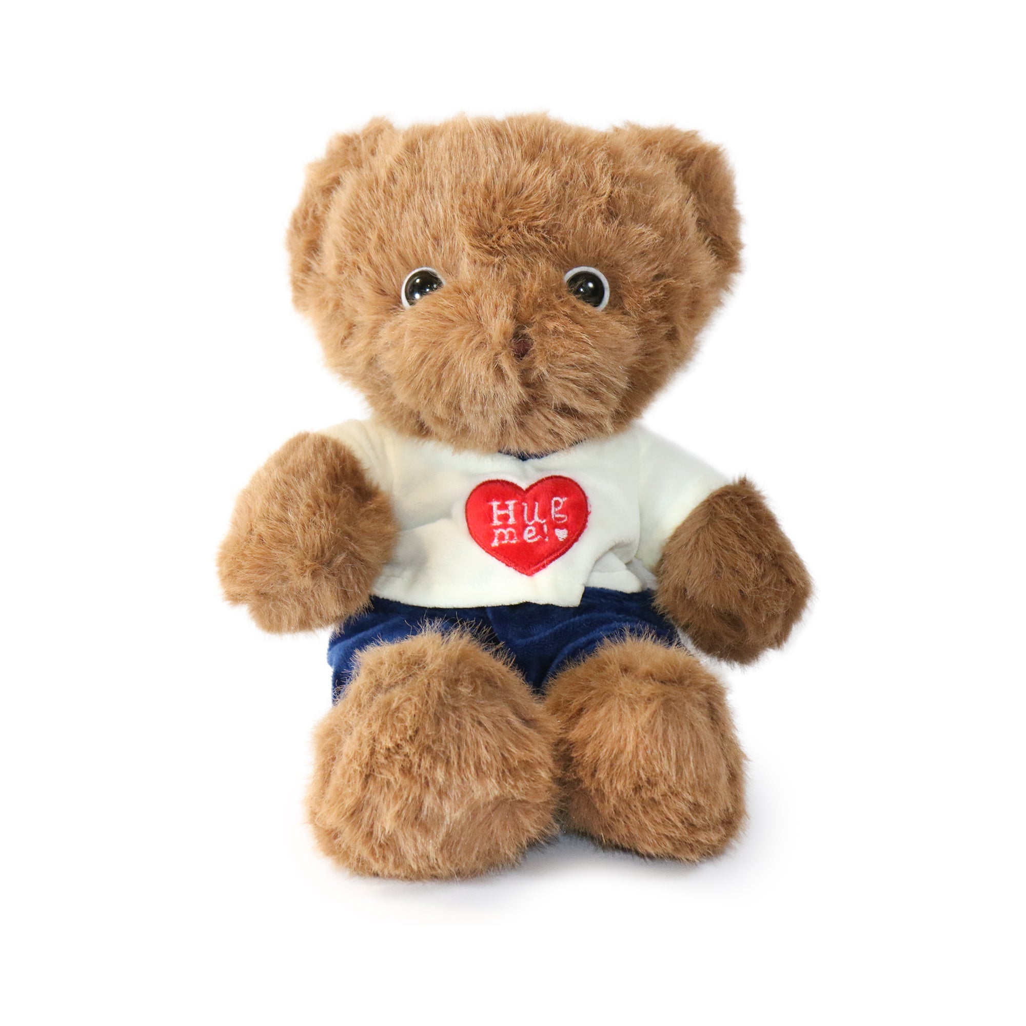 12 Inch Fashionable Huggable Bear Plush Doll