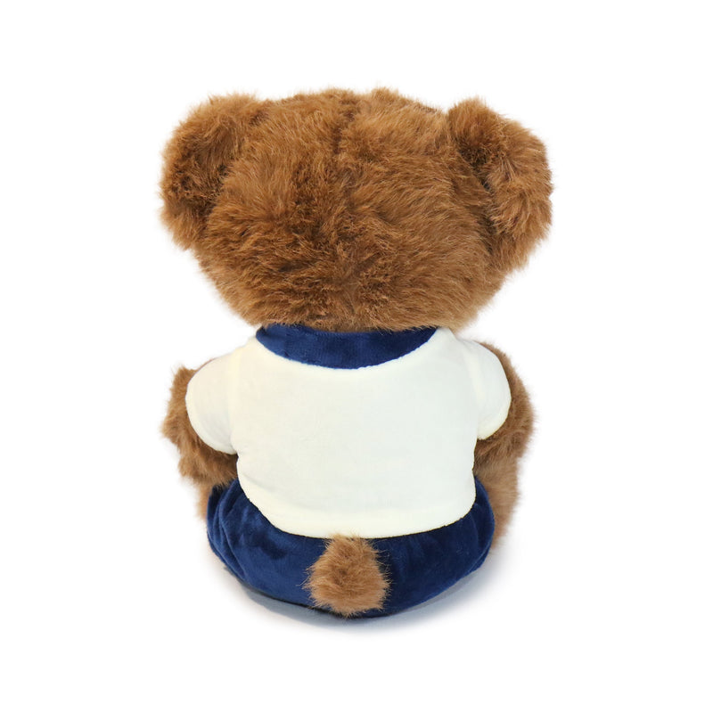 12 Inch Fashionable Huggable Bear Plush Doll