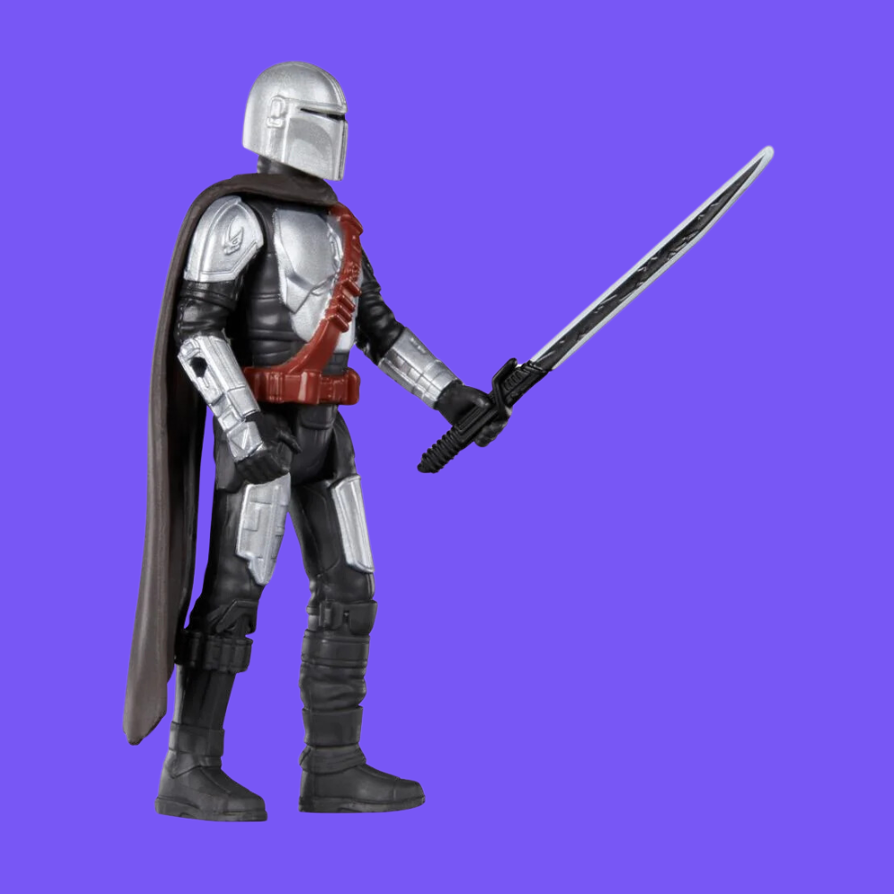 Epic Hero Series The Mandalorian Action Figure & 2 Accessories (4")