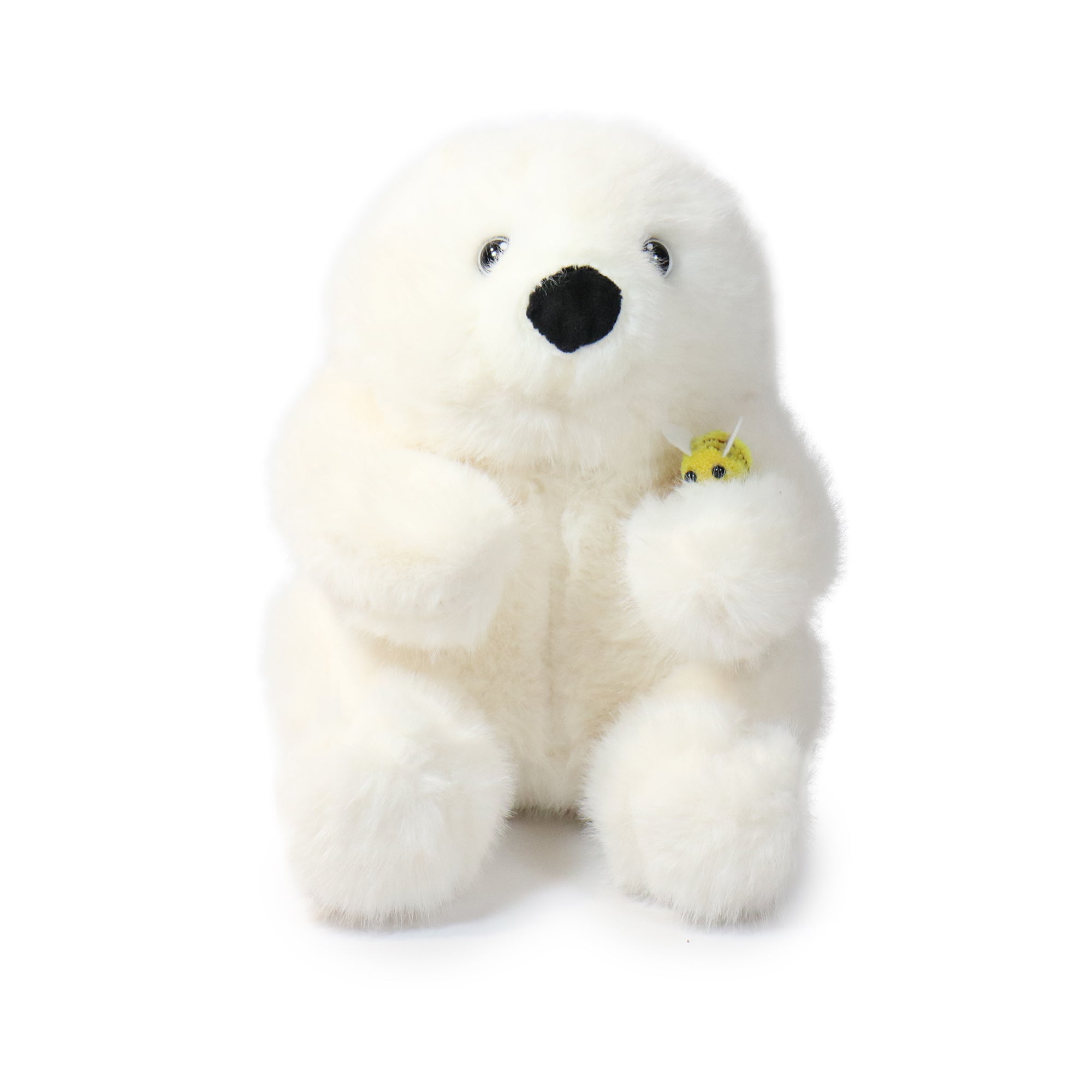 Buzzy Polar Bear Stuffed Plush Toy