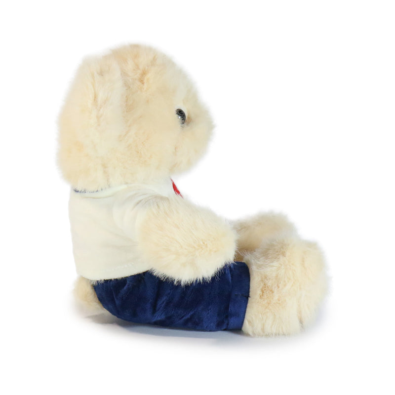 12 Inch Fashionable Huggable Bear Plush Doll