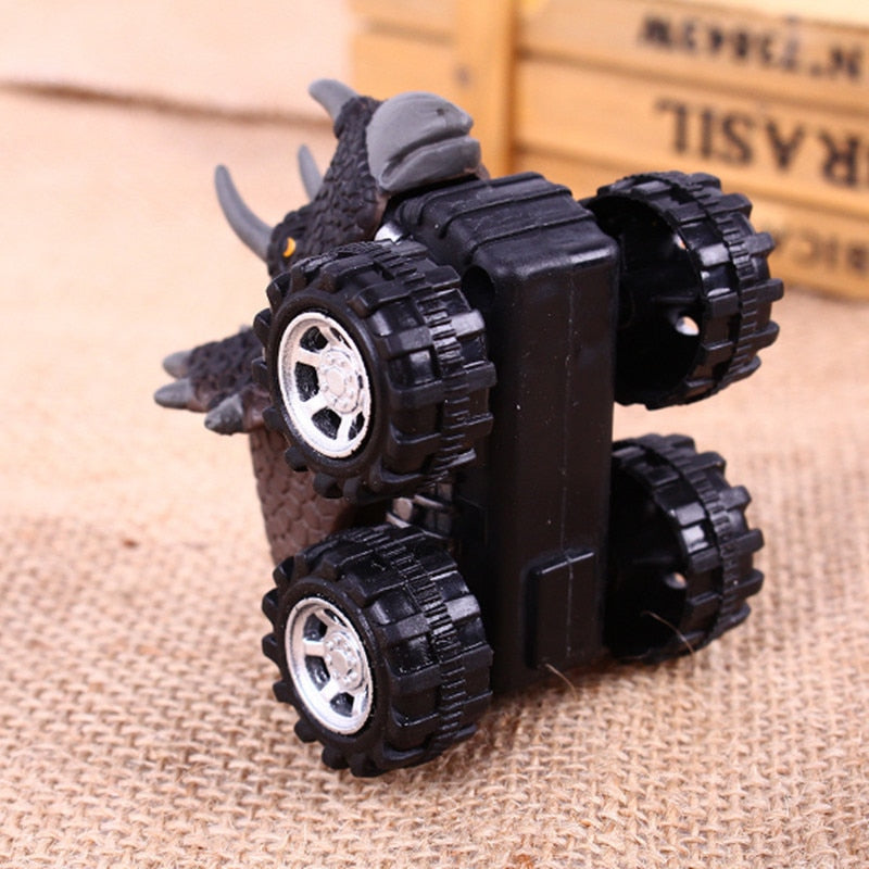 Pull Back Dinosaur Toy Car