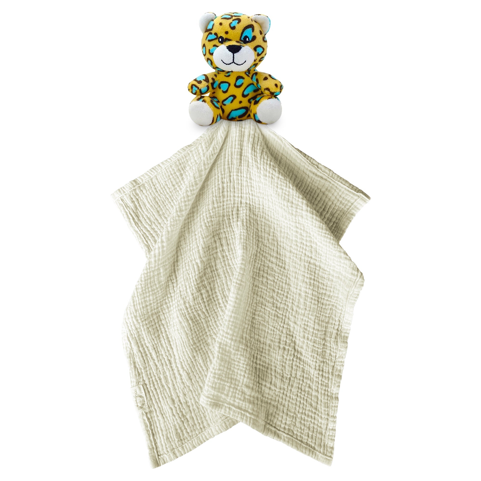 Leopard Lovey Security Blanket for Babies