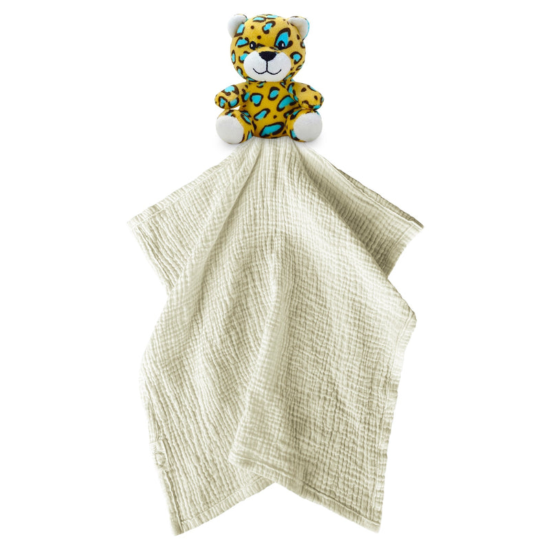 Leopard Lovey Security Blanket for Babies