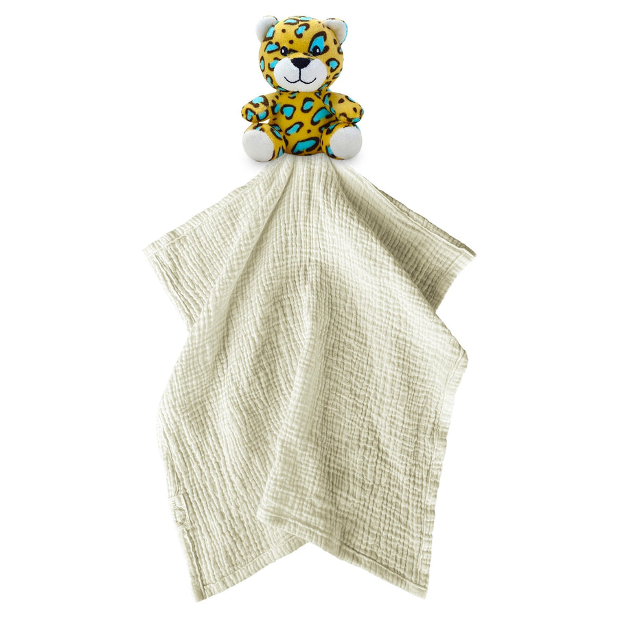 Leopard Lovey Security Blanket for Babies