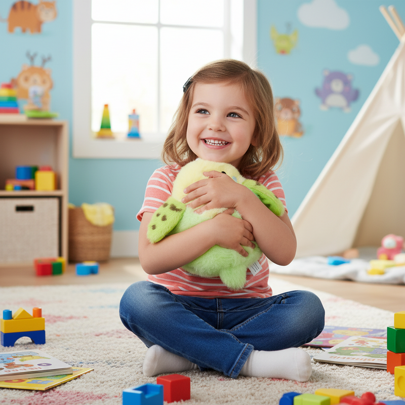 5-Inch Soft Bibble Bird Stuffed Animal Plush Toy