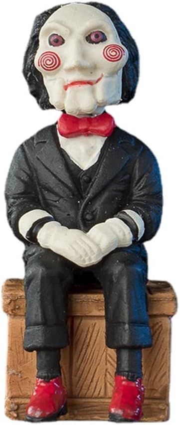Billy Puzzle Figurine Horror Movie Keychain Merchandise Classic Subject - Black Color