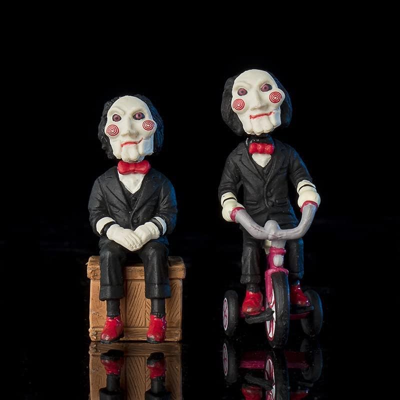 Billy Puzzle Figurine Horror Movie Keychain Merchandise Classic Subject - Black Color