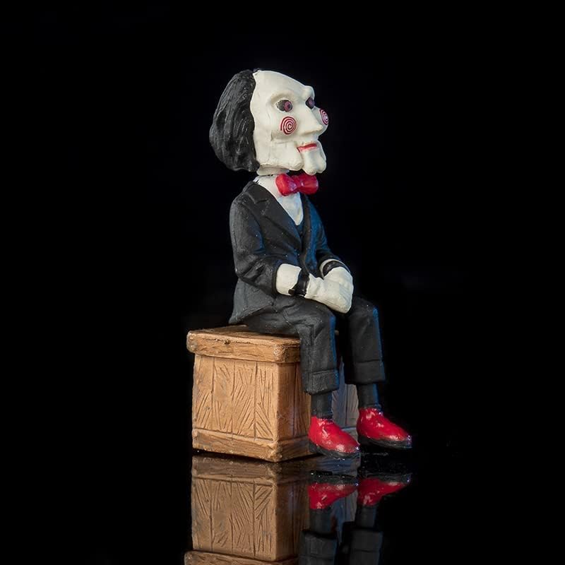 Billy Puzzle Figurine Horror Movie Keychain Merchandise Classic Subject - Black Color