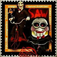 Billy Puzzle Figurine Horror Movie Keychain