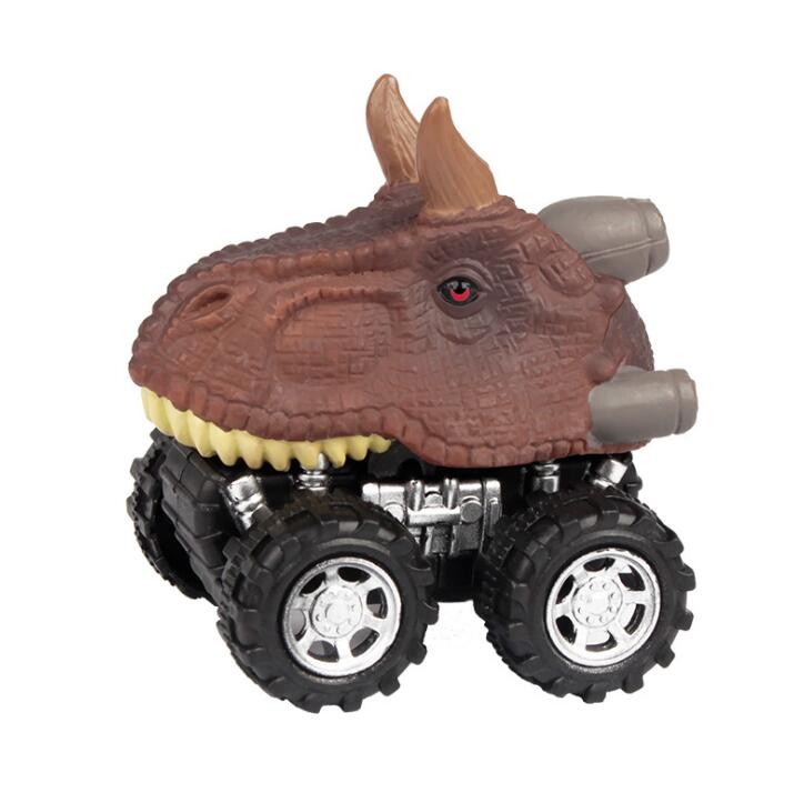 Pull Back Dinosaur Toy Car