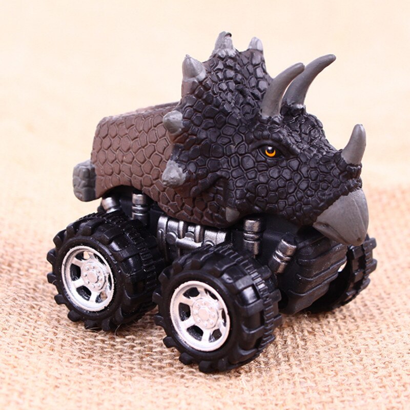Pull Back Dinosaur Toy Car
