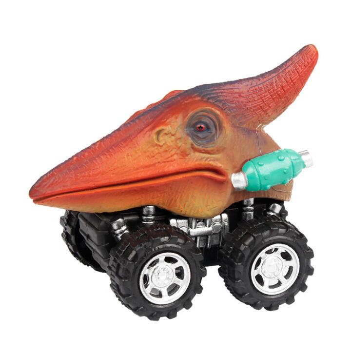 Pull Back Dinosaur Toy Car
