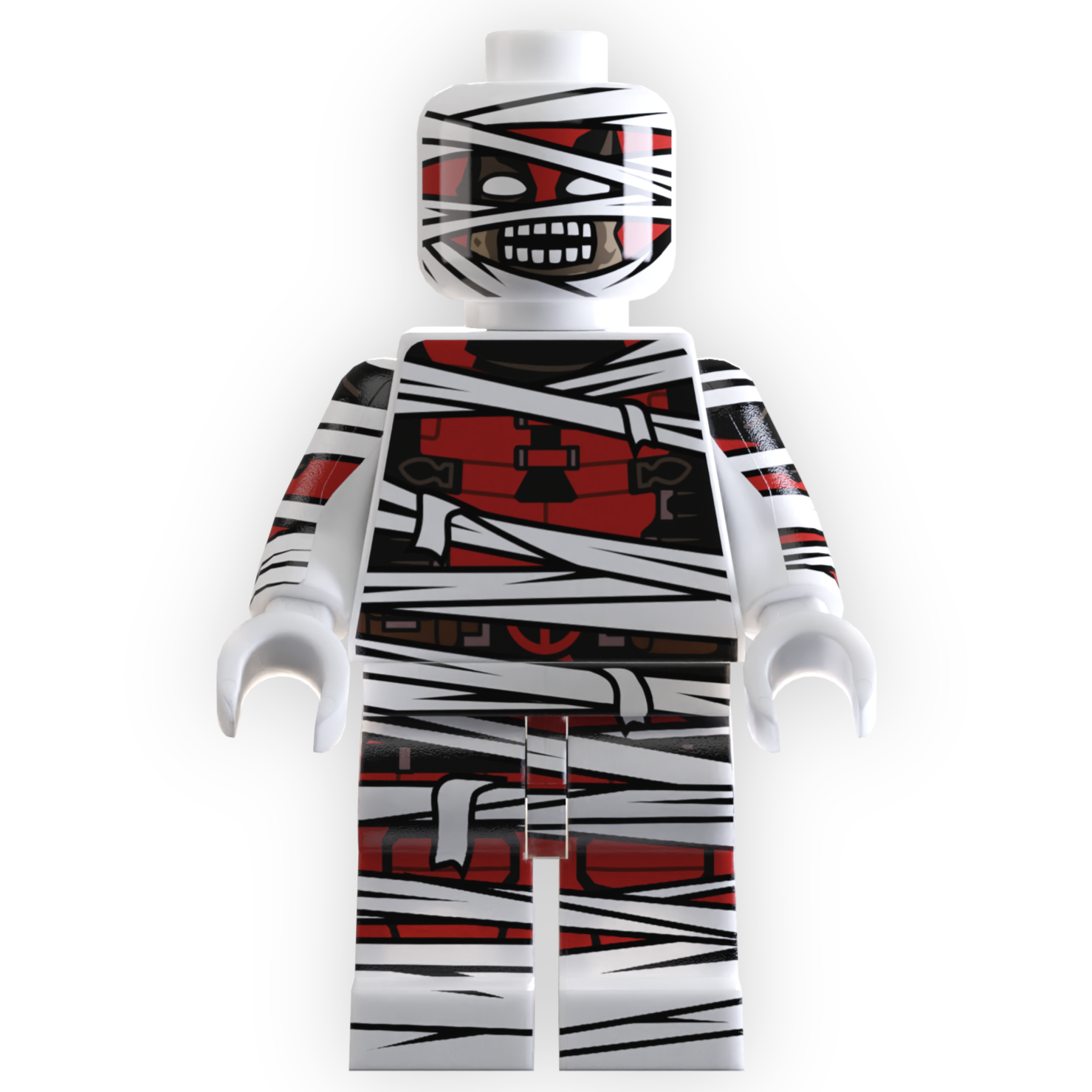Merc as Mummy Minifig made using LEGO parts